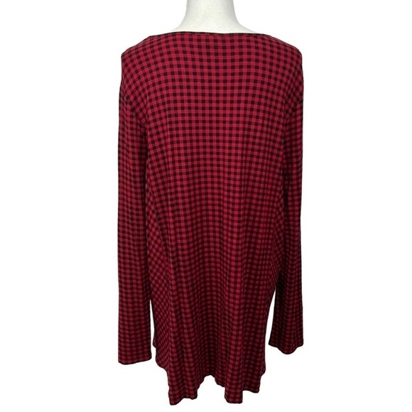 J. Jill Wearever Collection Women’s Pullover Tunic Top Sz XL Multi Colors LS - Picture 5 of 12